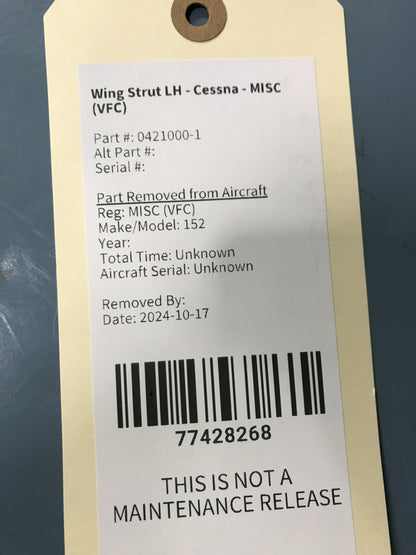 Wing Strut LH - Cessna - MISC (VFC)