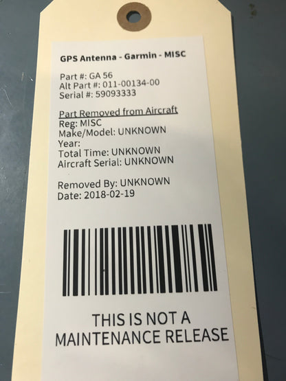 GPS Antenna - Garmin - MISC