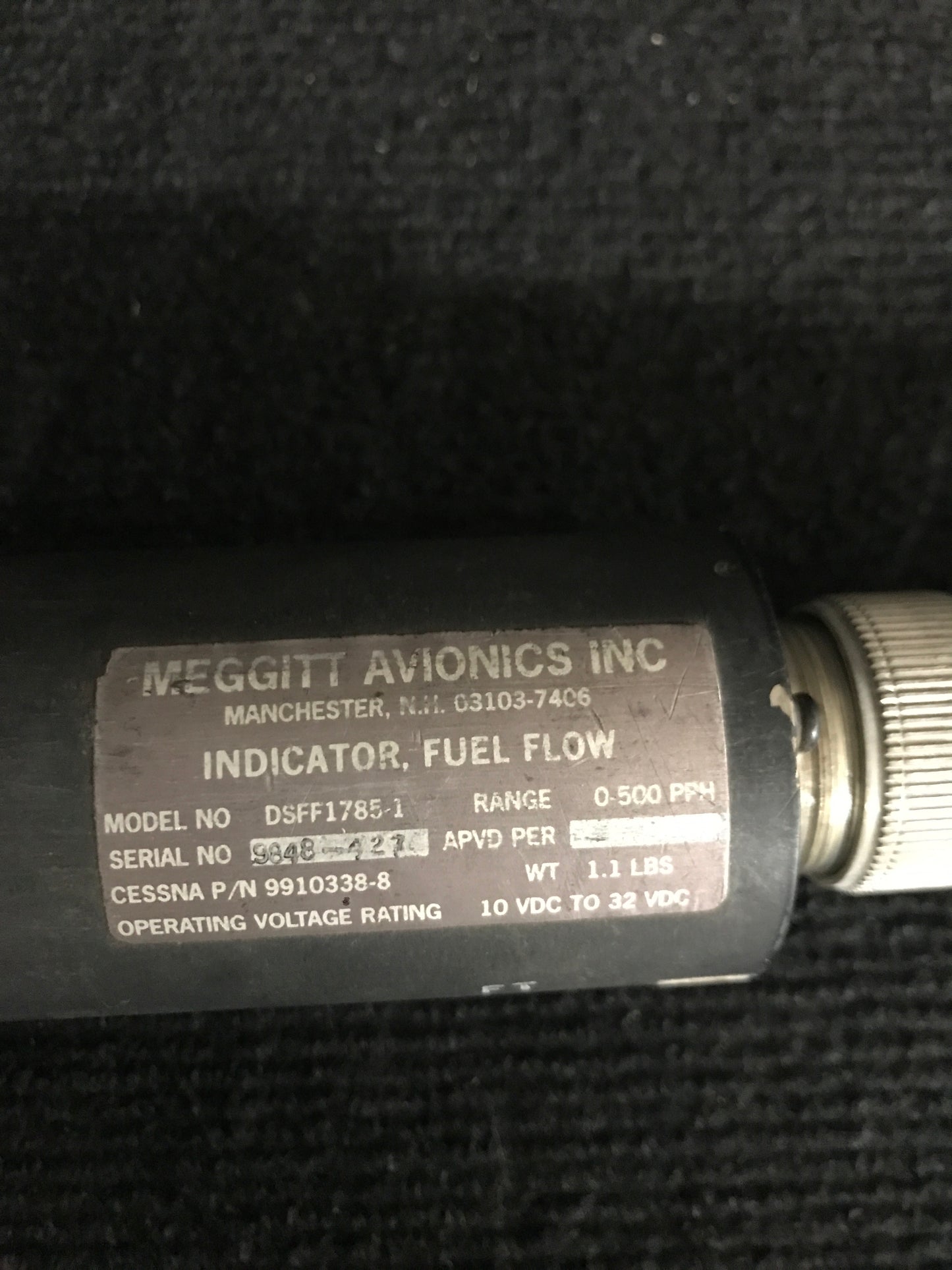 Fuel Flow Indicator - Meggitt Avionics Inc. - 5-YBUC