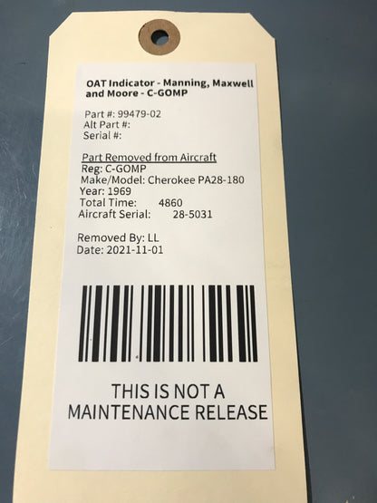 OAT Indicator - Manning, Maxwell and Moore - C-GOMP