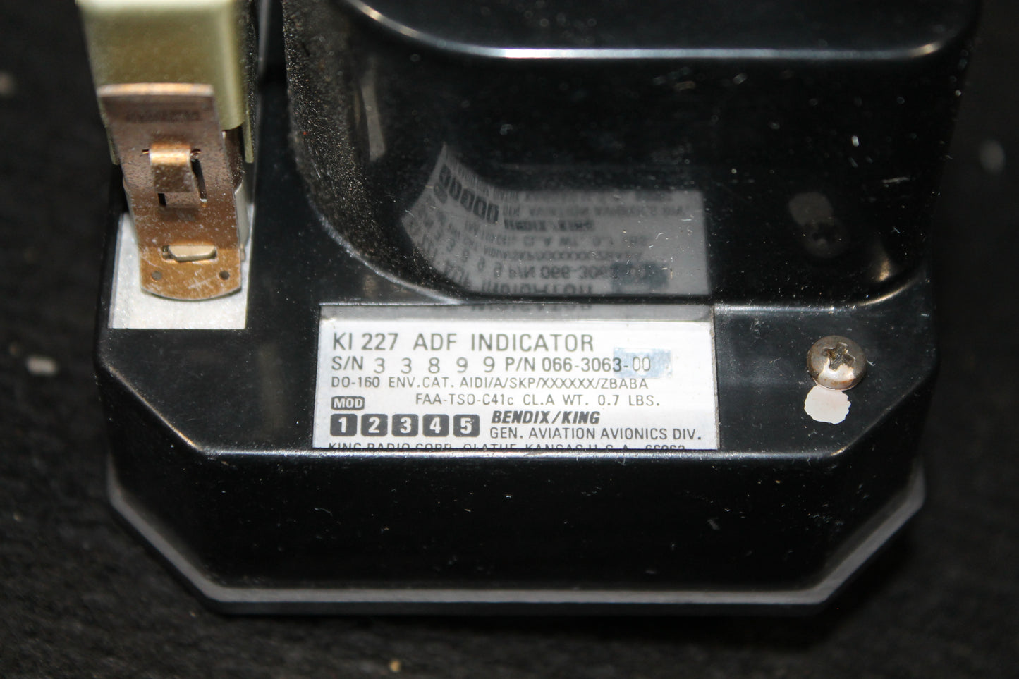 ADF Indicator - Bendix/King NON SLAVED Version - KI 227 - C-FBPO