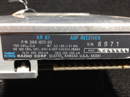 ADF - Receiver - Bendix/King - C-FBPO