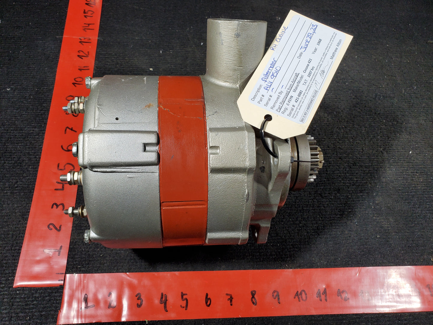 Alternator- RH - C-FSYN (#ALV-9510)