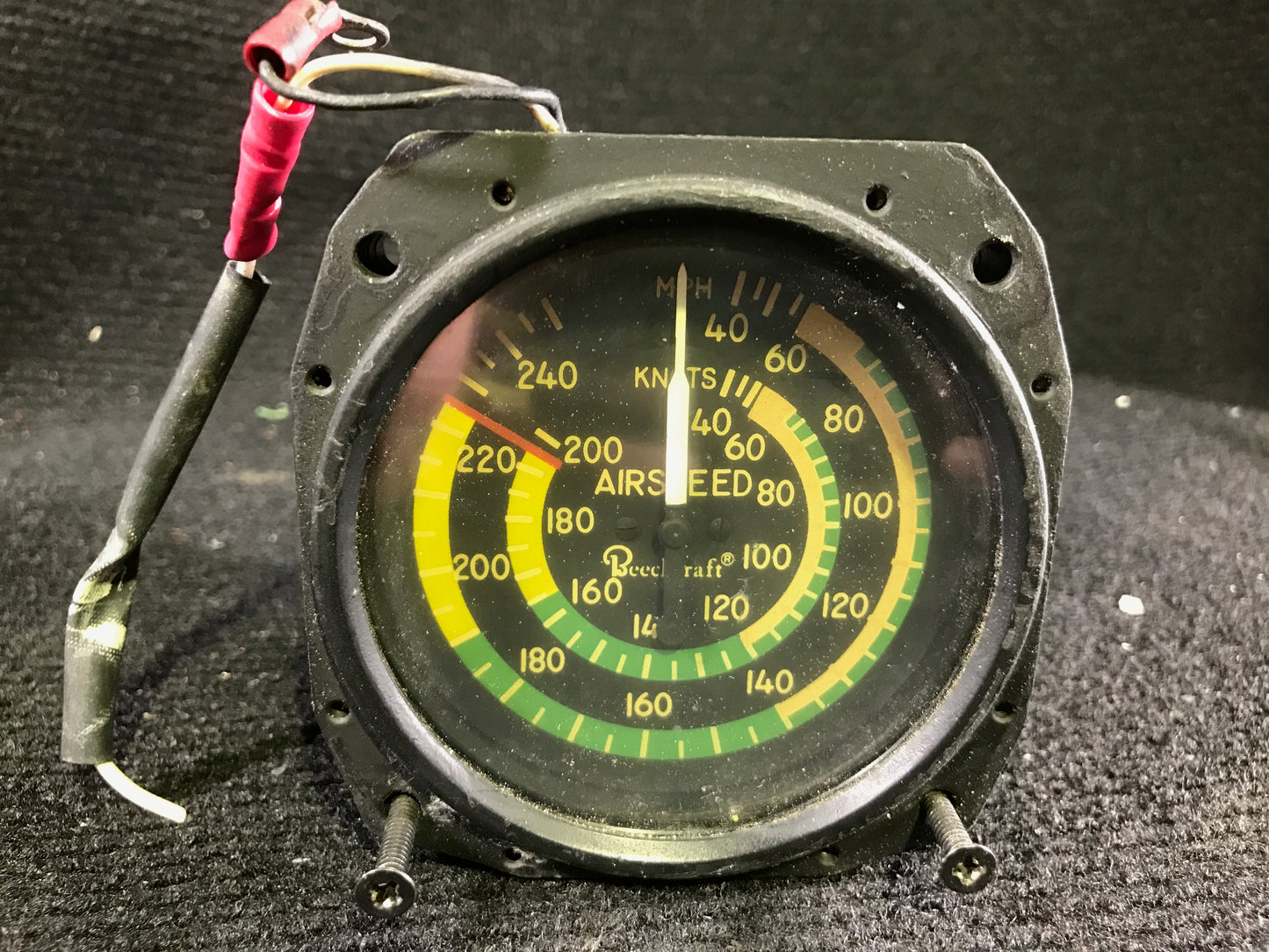 Airspeed Indicator - United Instruments - C-GRMK