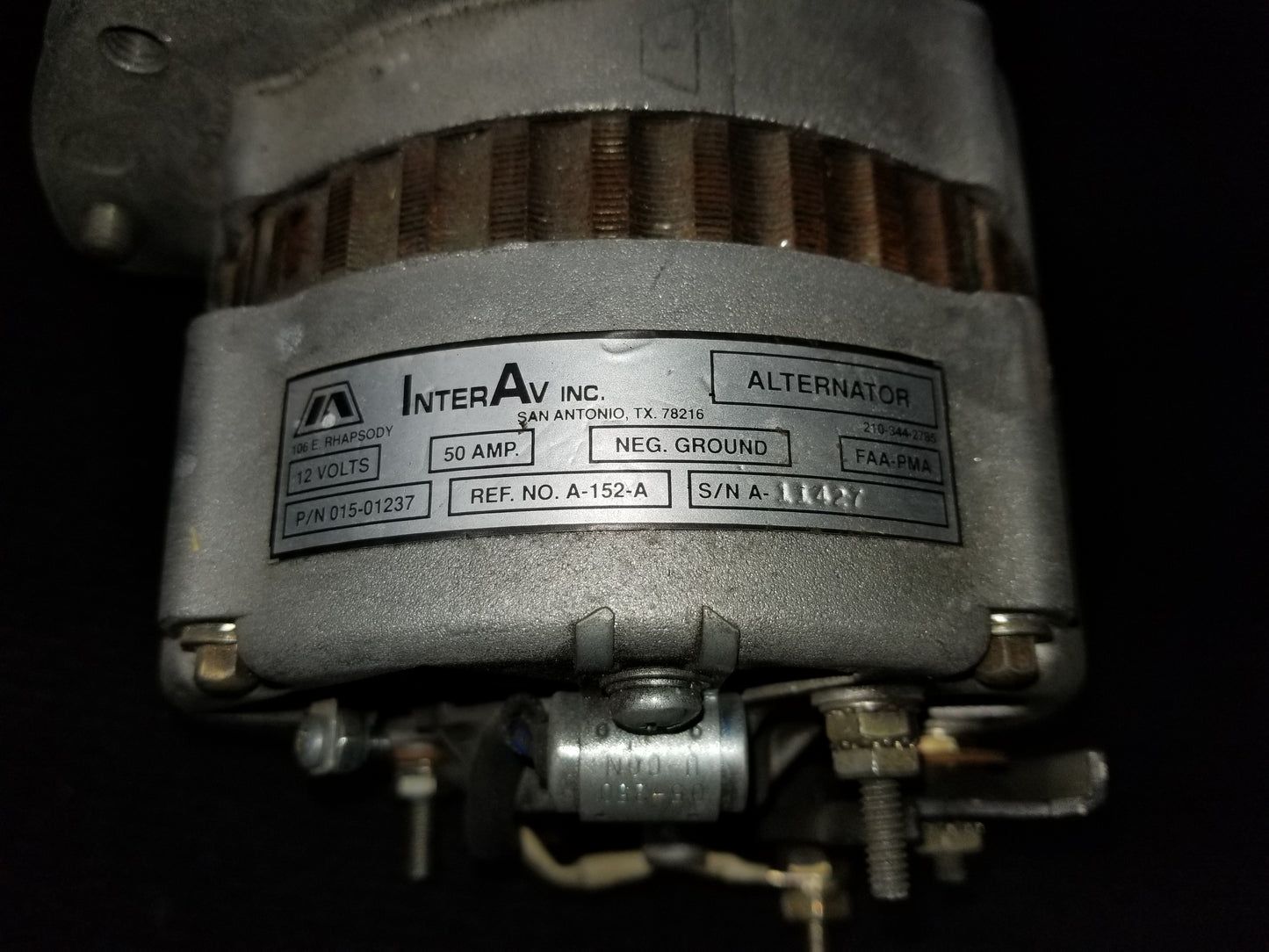 Alternator - InterAv - C-FINV