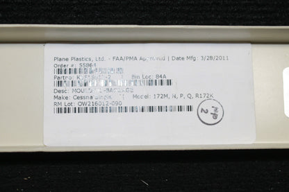 Baggage Area Moulding for 172 - MISC (VFC) (#K0515012-2) #2