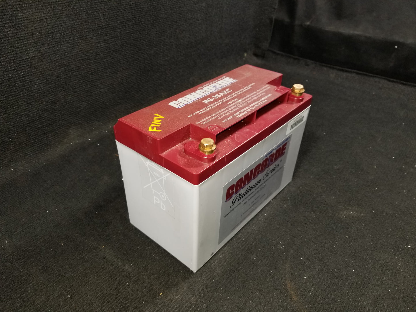 Battery - Concorde - C-FINV (#RG-35AXC)