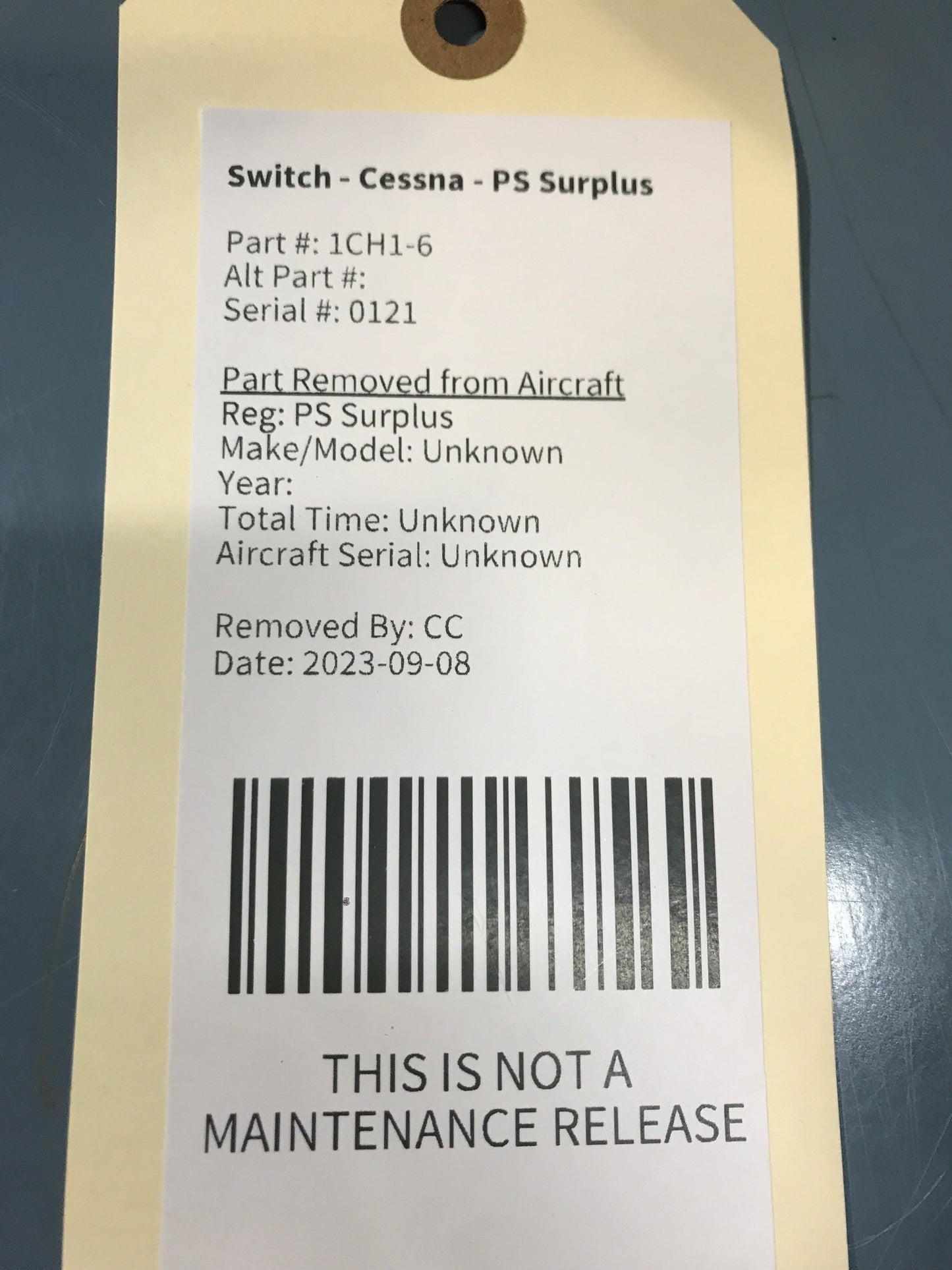 Switch - Cessna - PS Surplus