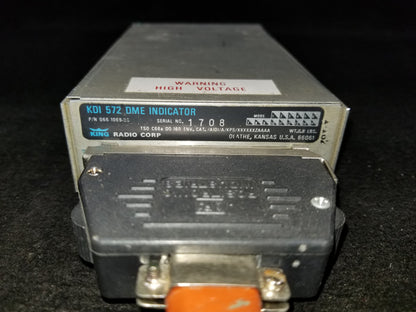 DME Indicator - King Radio - C-FINV