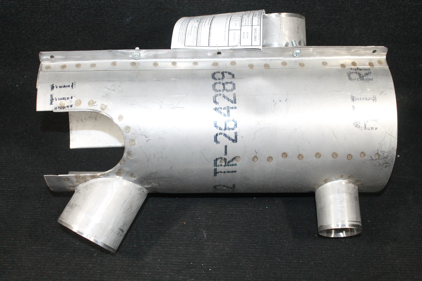 Exhaust Shroud Cessna 152 - Repaired - MISC (VFC) (#0454010-1) #2