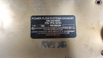 Exhaust - Power Flow System - - C-GNNM (#PFS-16101)