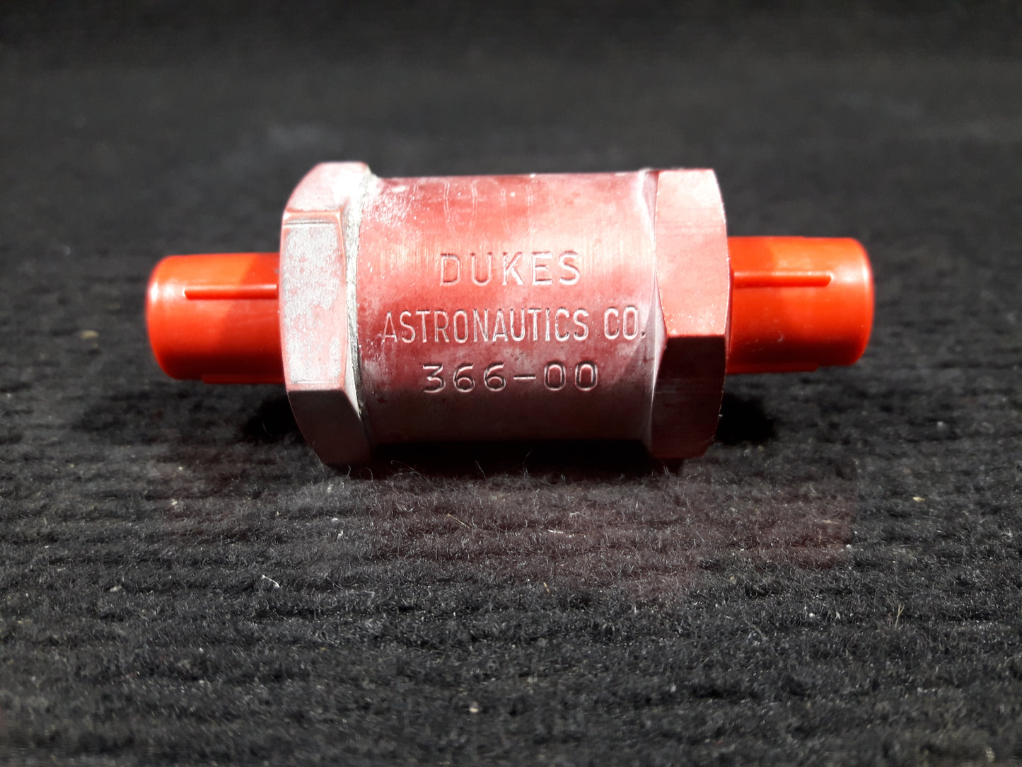 Fuel Check Valve - Dukes Astronautics - C-GRMK