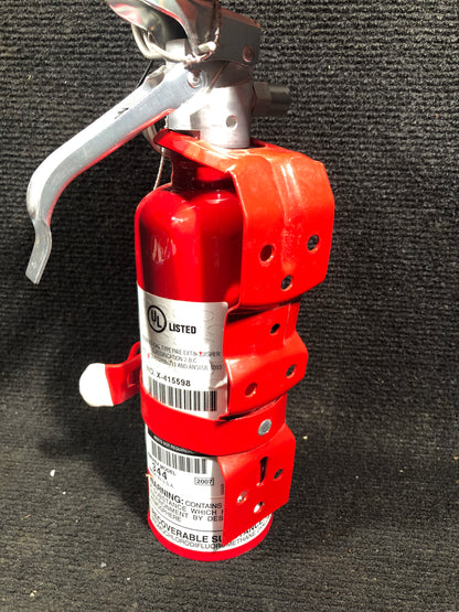 Fire Extinguisher with Bracket - Halon - C-FPDO (#344)