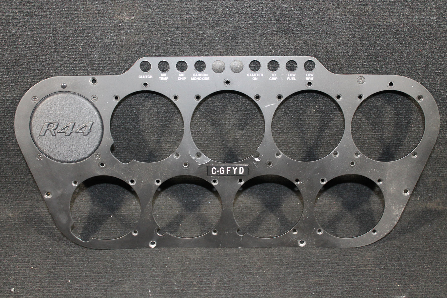 Instrument Panel Face - 9 Hole - C-GFYD (#B206-1)