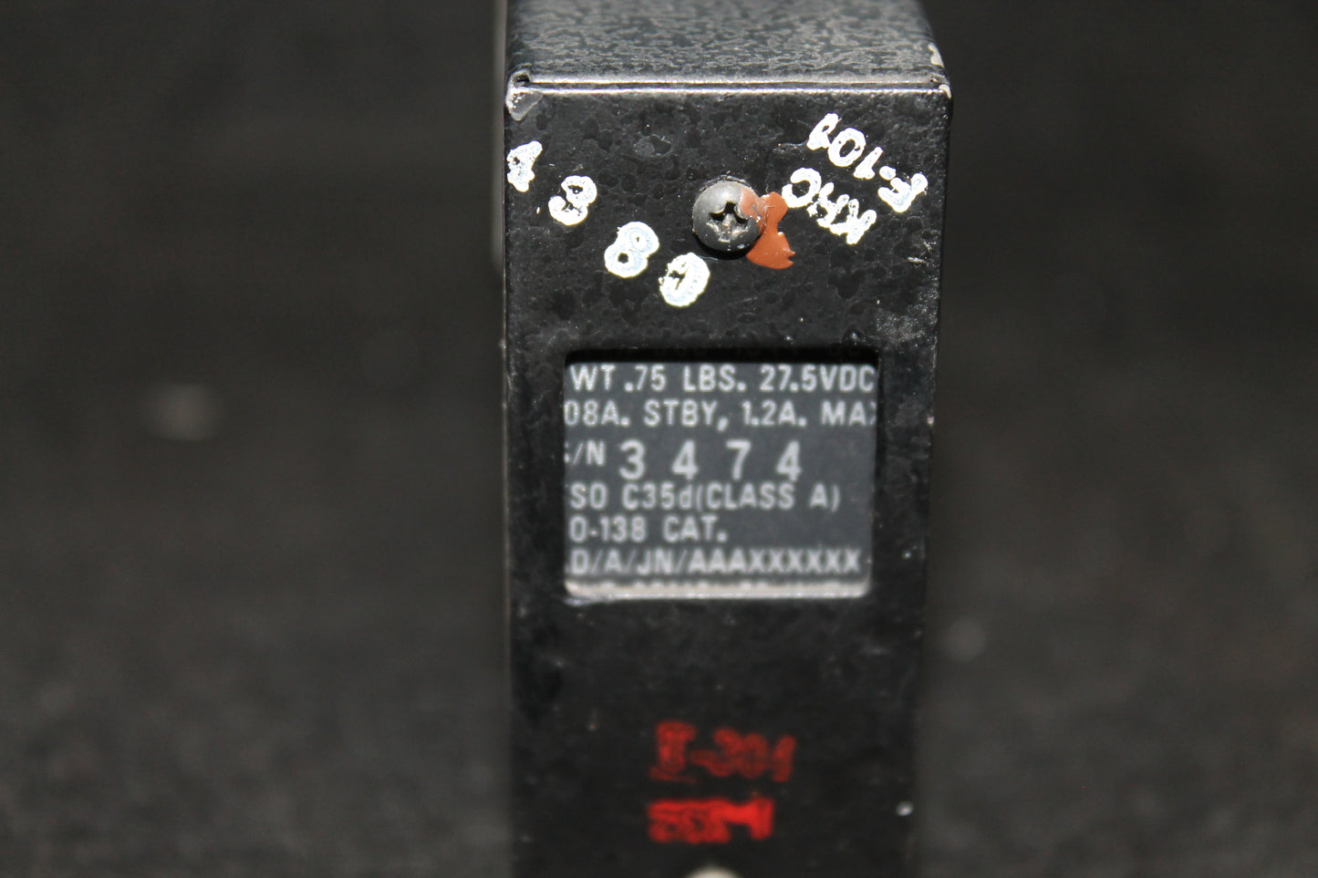 Marker Beacon Receiver Remote Unit - King - I-CODE