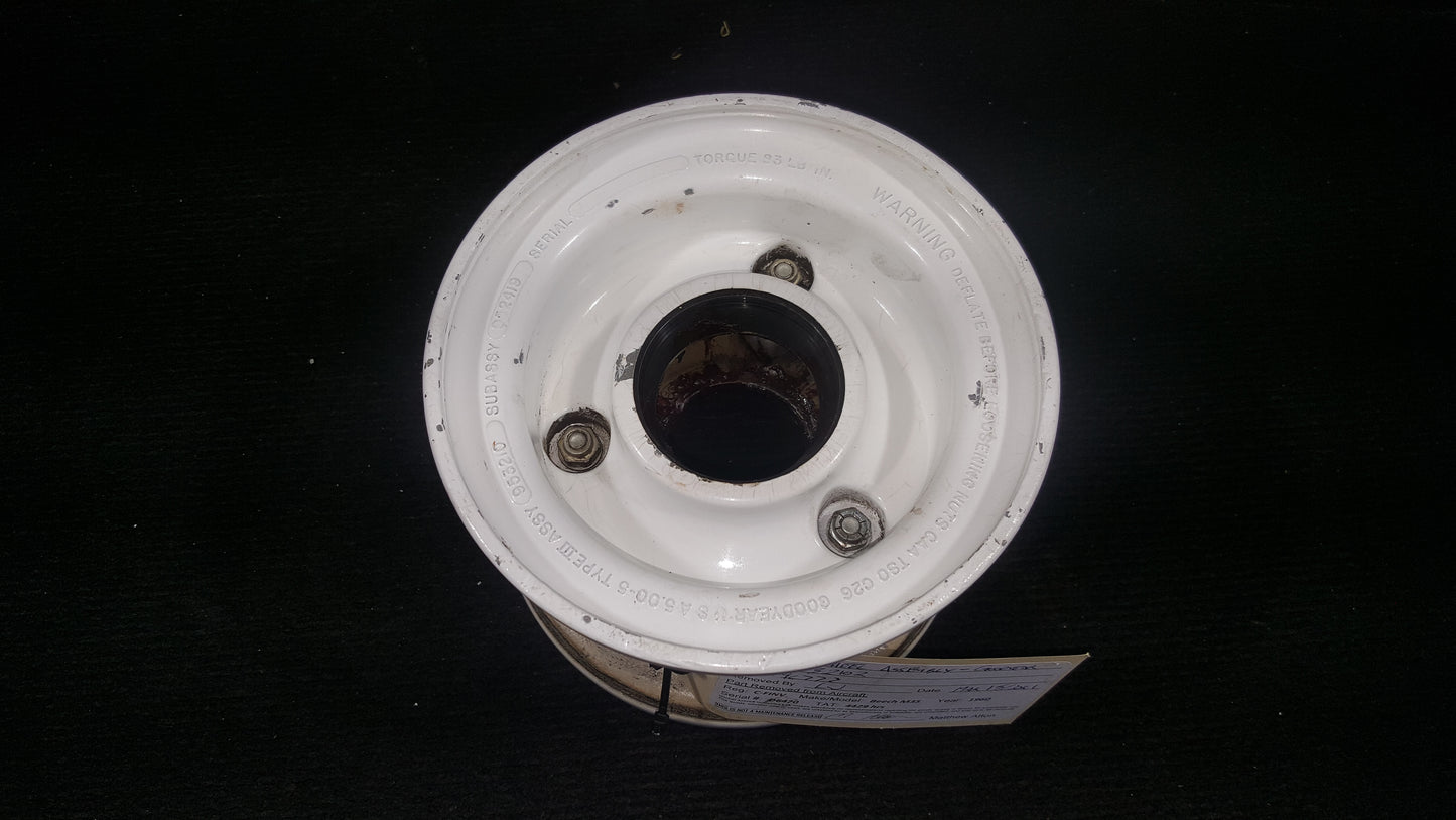 NLG Wheel Assembly - C-FINV (#9532102)