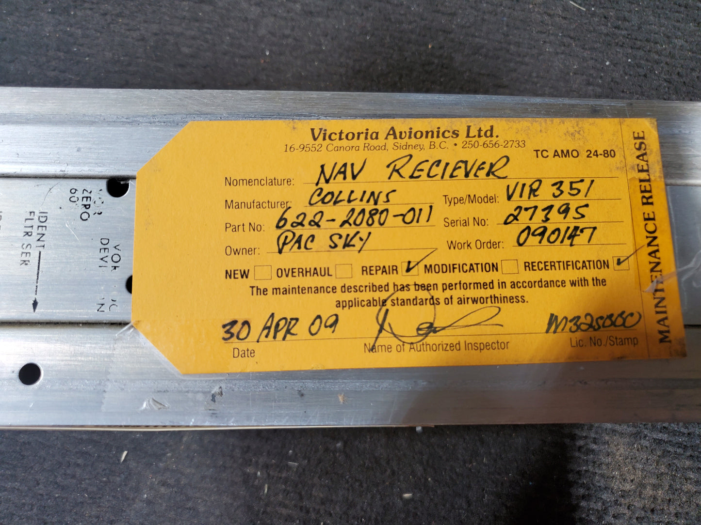 NAV Receiver - Collins - PS Surplus