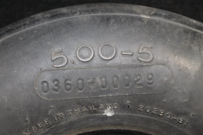 Nose Wheel Tire with Tube - 5.00-5 - Condor - C-FBPO (#072-312-0)