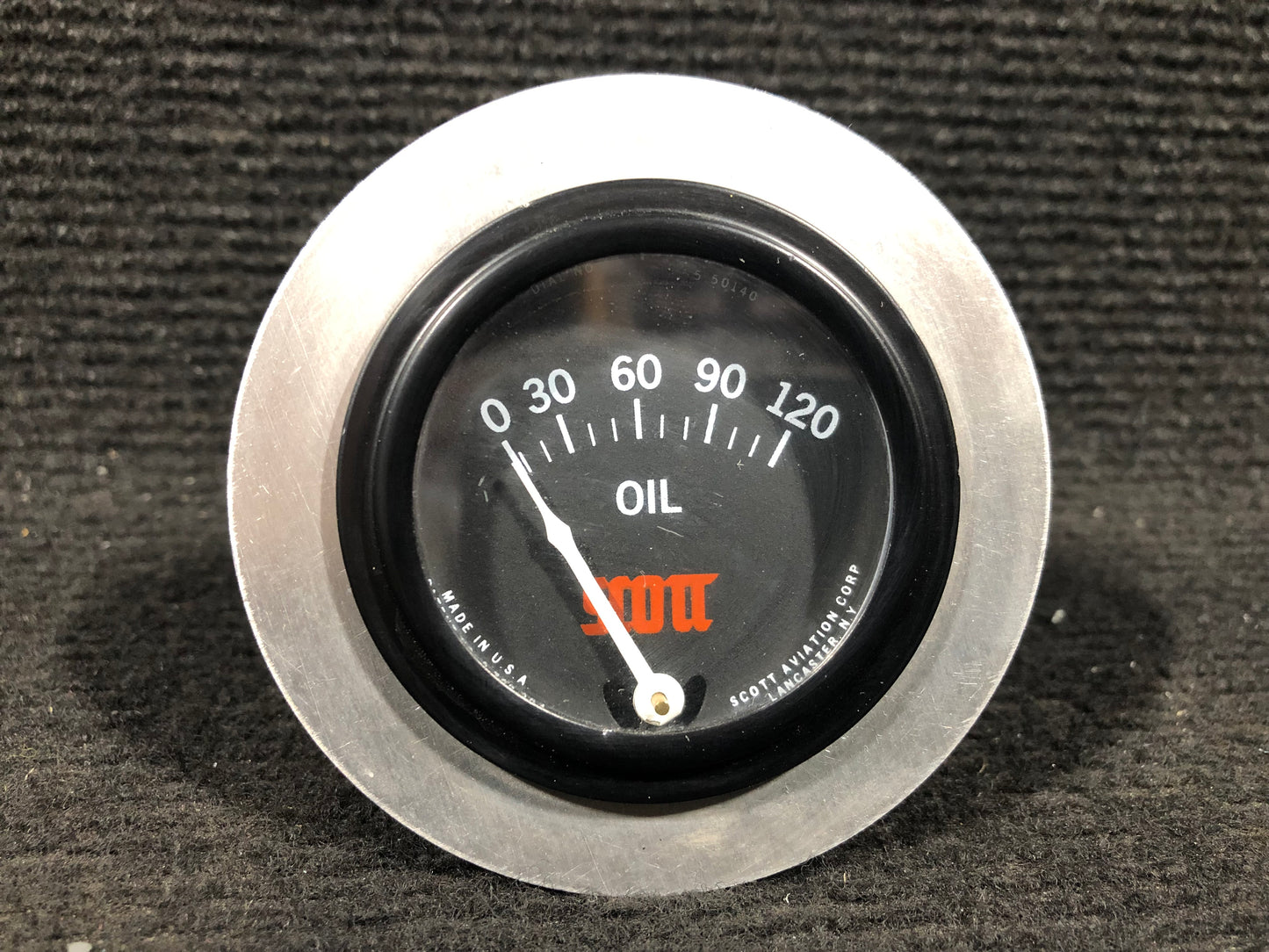 Oil Pressure Gauge - Scott Aviation - C-FWOK