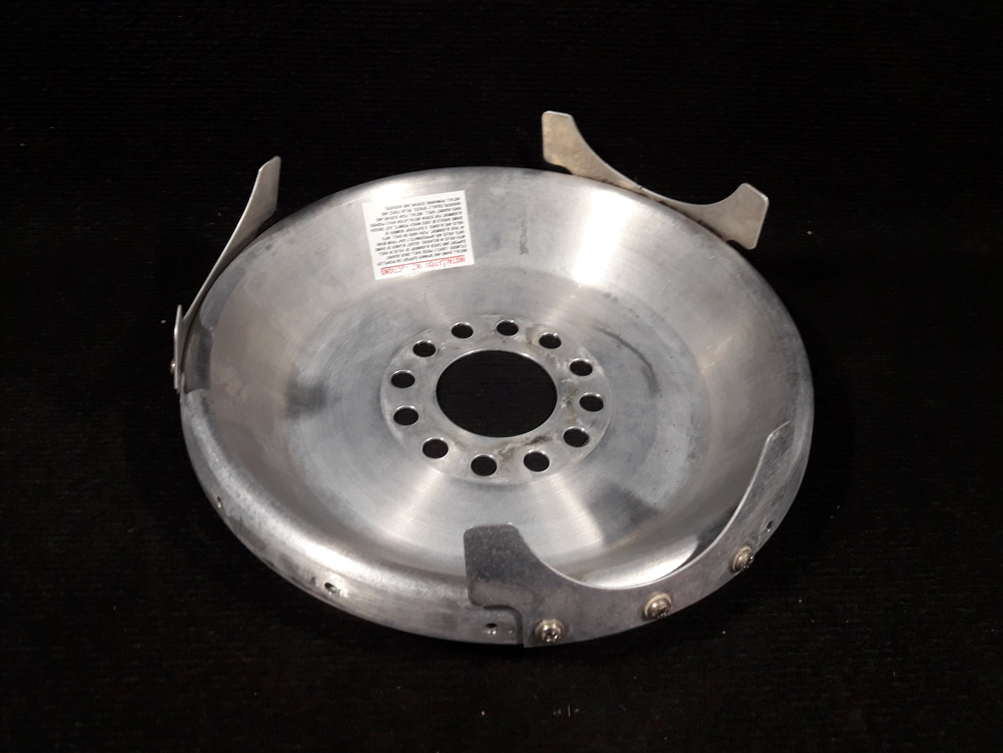 Spinner backing plate with forward support - C-FZEL (#)