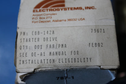 Starter Drive Bendix - Electrosystems Inc - MISC (VFC) (#EBB-142A)