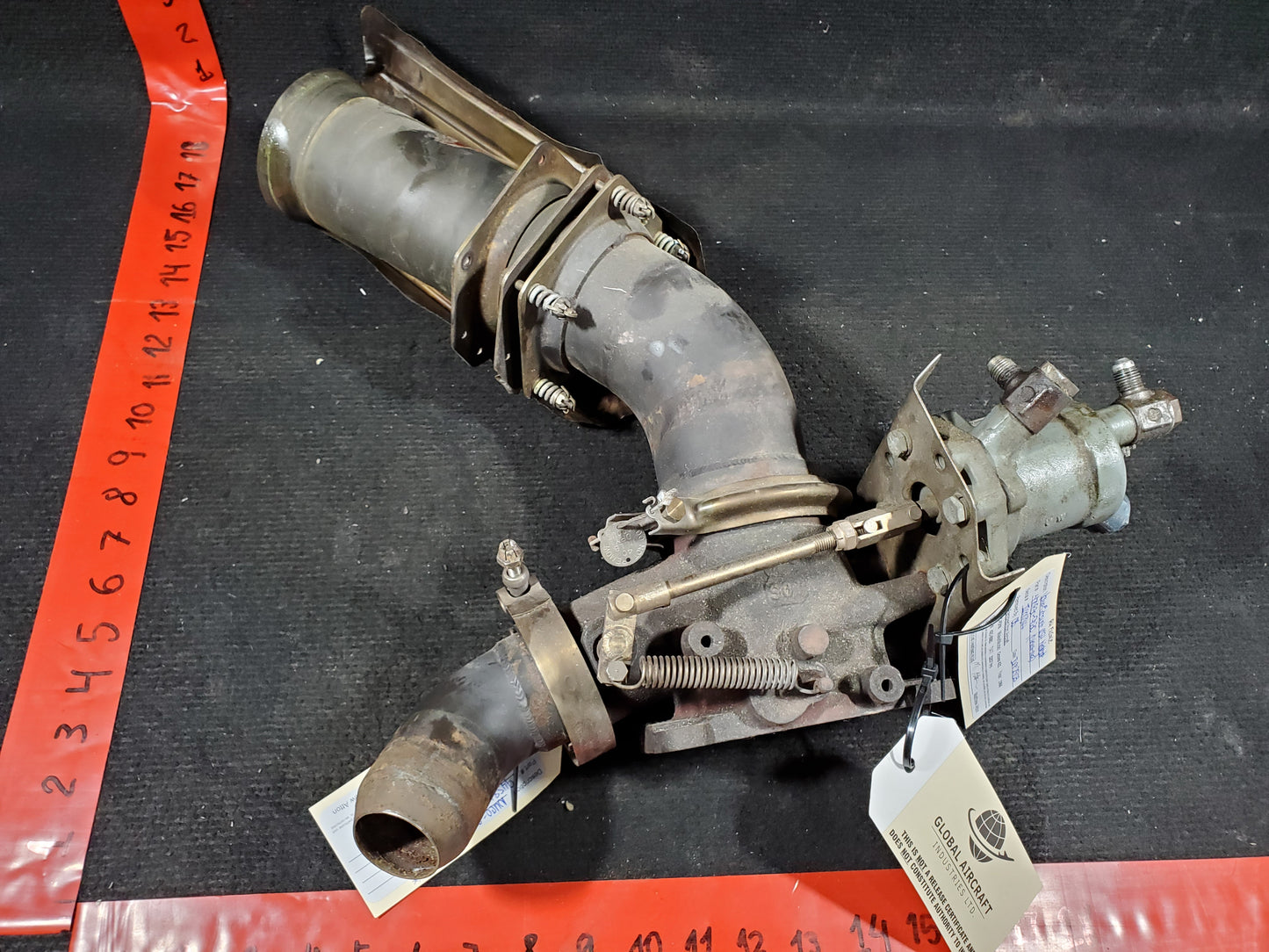 EXHAUST ASSY WASTEGATE RH ENGINE - C-FSYN (#C16606-0402)