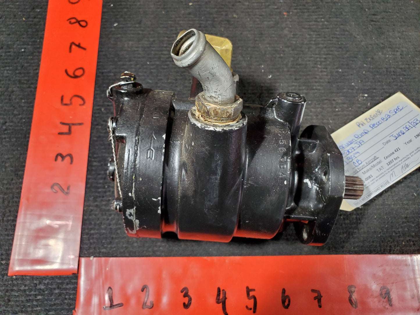 VACUUM PUMP PESCO B12 SPEC RH ENGINE - C-FSYN (#3P207JA)