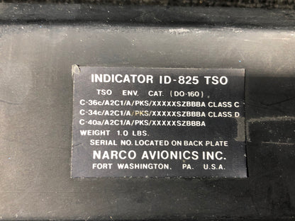 VOR/Glide slope Indicator - Narco - C-FFTB