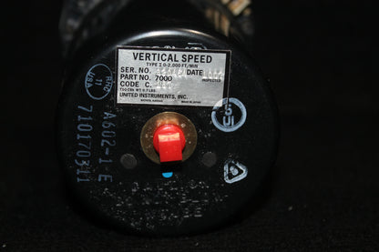 Vertical Speed Indicator - United instruments - C-GFYD