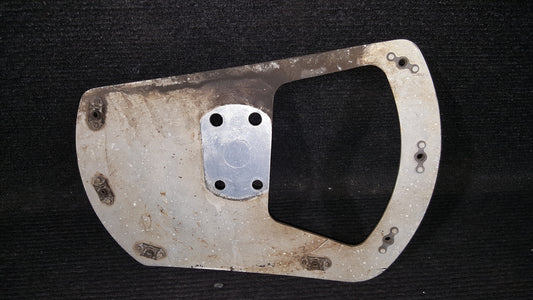 Wheel Fairing Mount Plate LH - CF-UPF (#0441187-1)