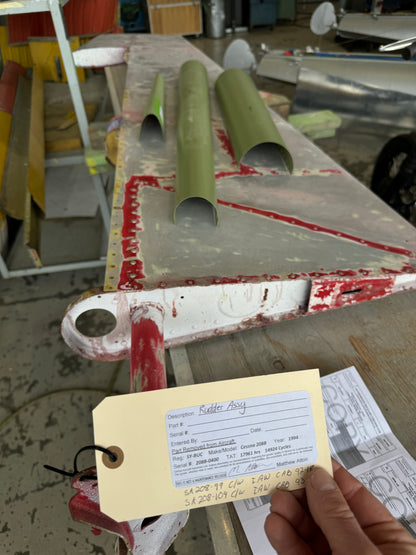 Rudder Assembly - Cessna 208 - 5Y-BUC