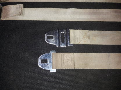 Seat Belts - Rear Lap only - C-FZEL (#S-1746 CC27 (x3) , S2275 CC103 (x1))