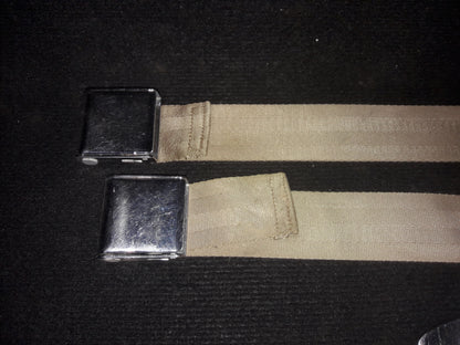 Seat Belts - Rear Lap only - C-FZEL (#S-1746 CC27 (x3) , S2275 CC103 (x1))