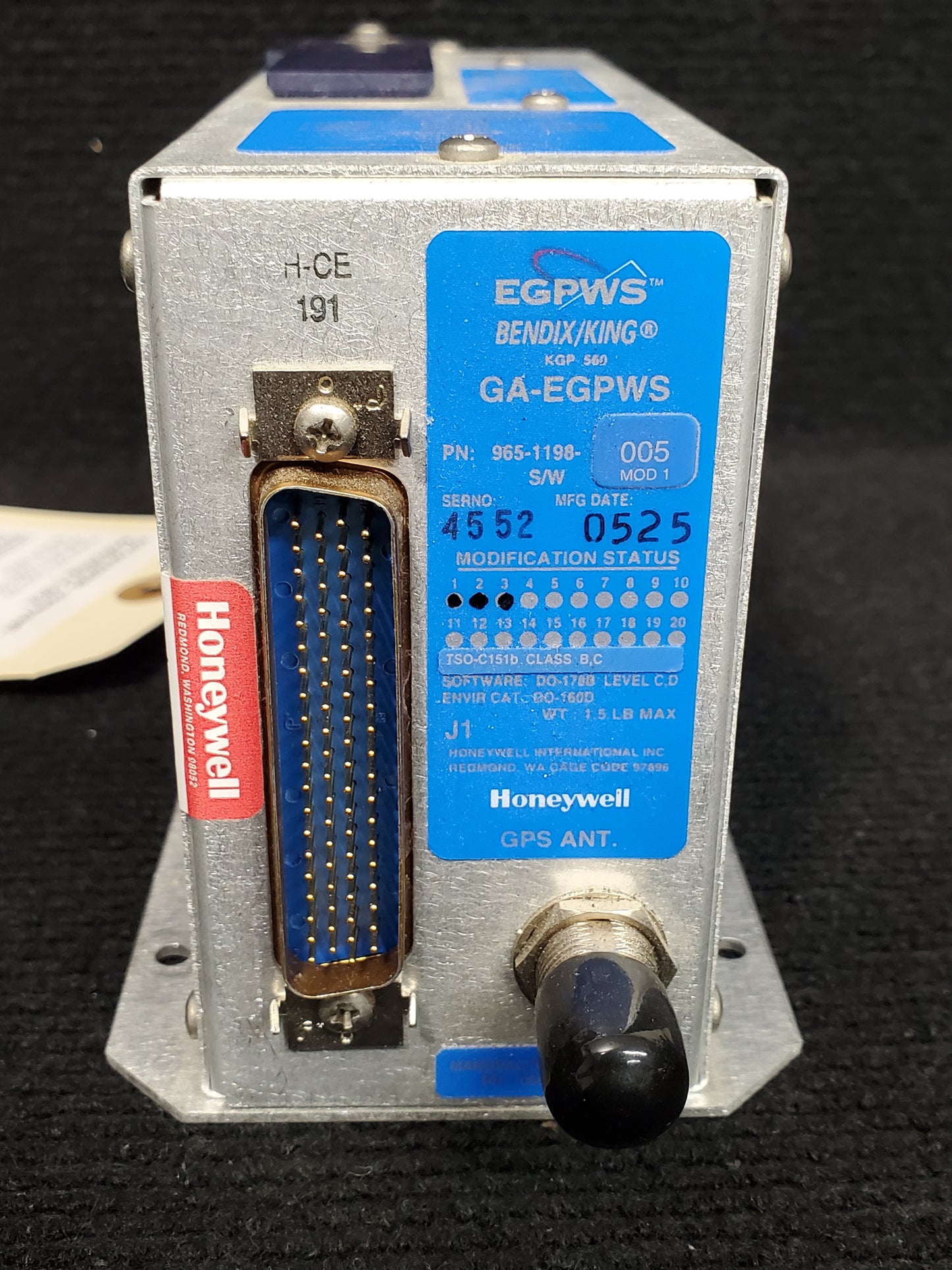 KGP 560 EGPWS - Honeywell - Bendix/King - C-GDJL