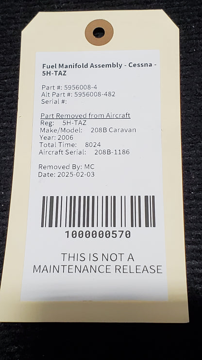 Fuel Manifold Assembly - Cessna - 5H-TAZ