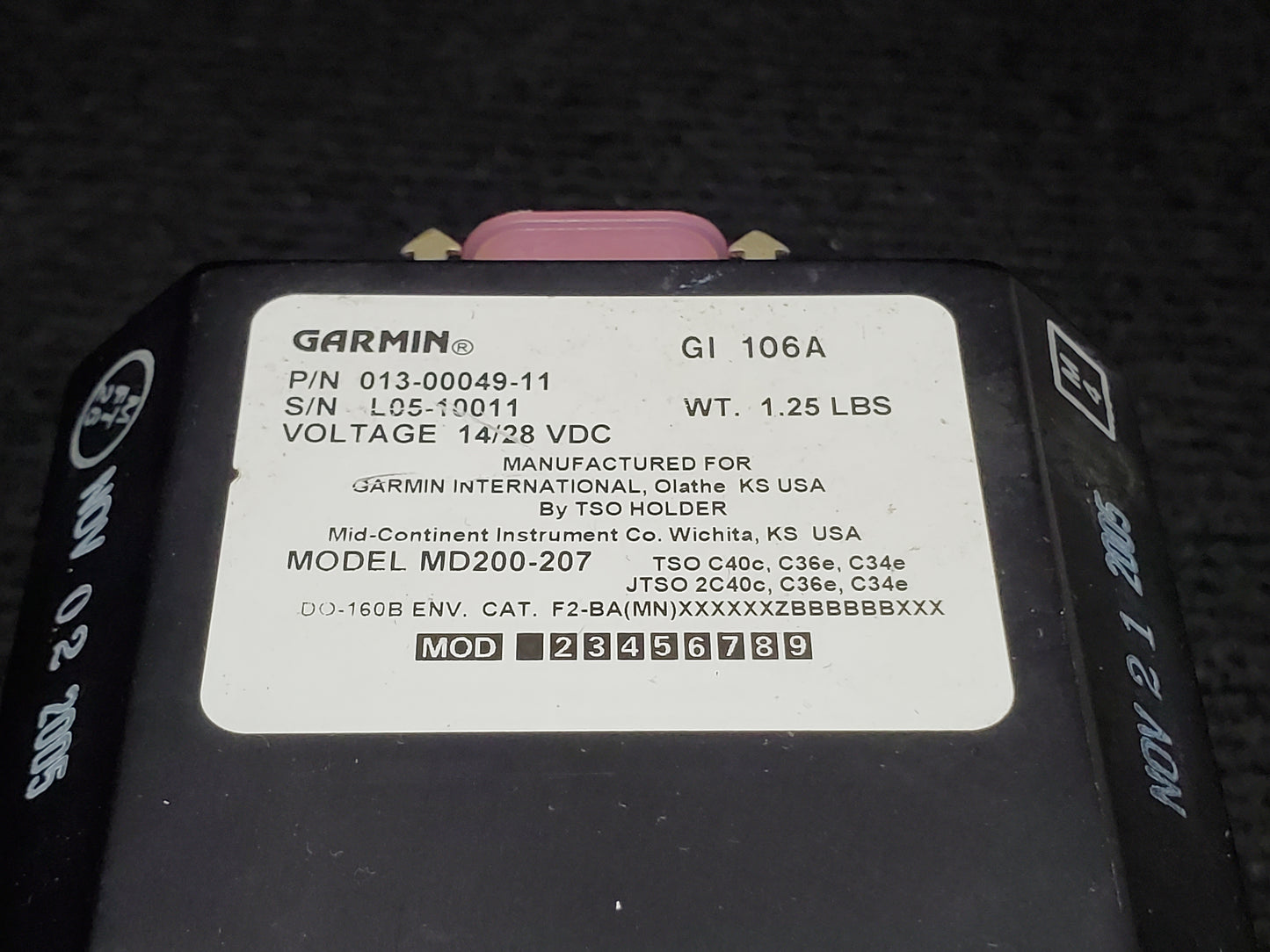 Course Deviation Indicator Nav/VLOC - Garmin - 5H-TAZ