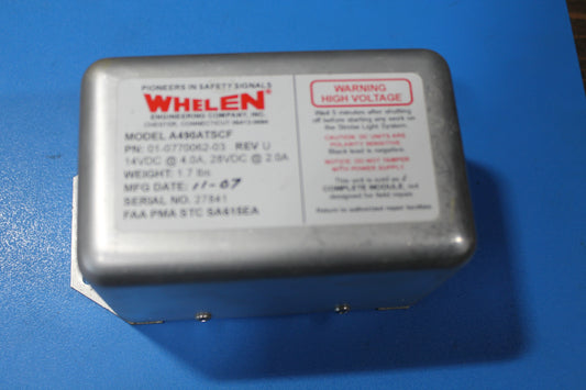 Strobe Light Power Supply - Whelen - C-GFYD (#A490ATSCF)